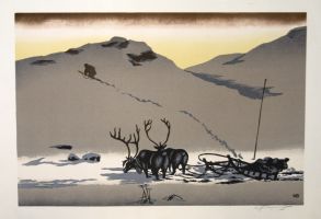 Мешков В. И. "На песцовой охоте"