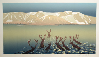 Мешков В. И. "На песцовой охоте"