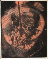 Офорт Петровы В. В. и Л. Г.