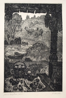 Звонова С. "Летний вечер. После работы"